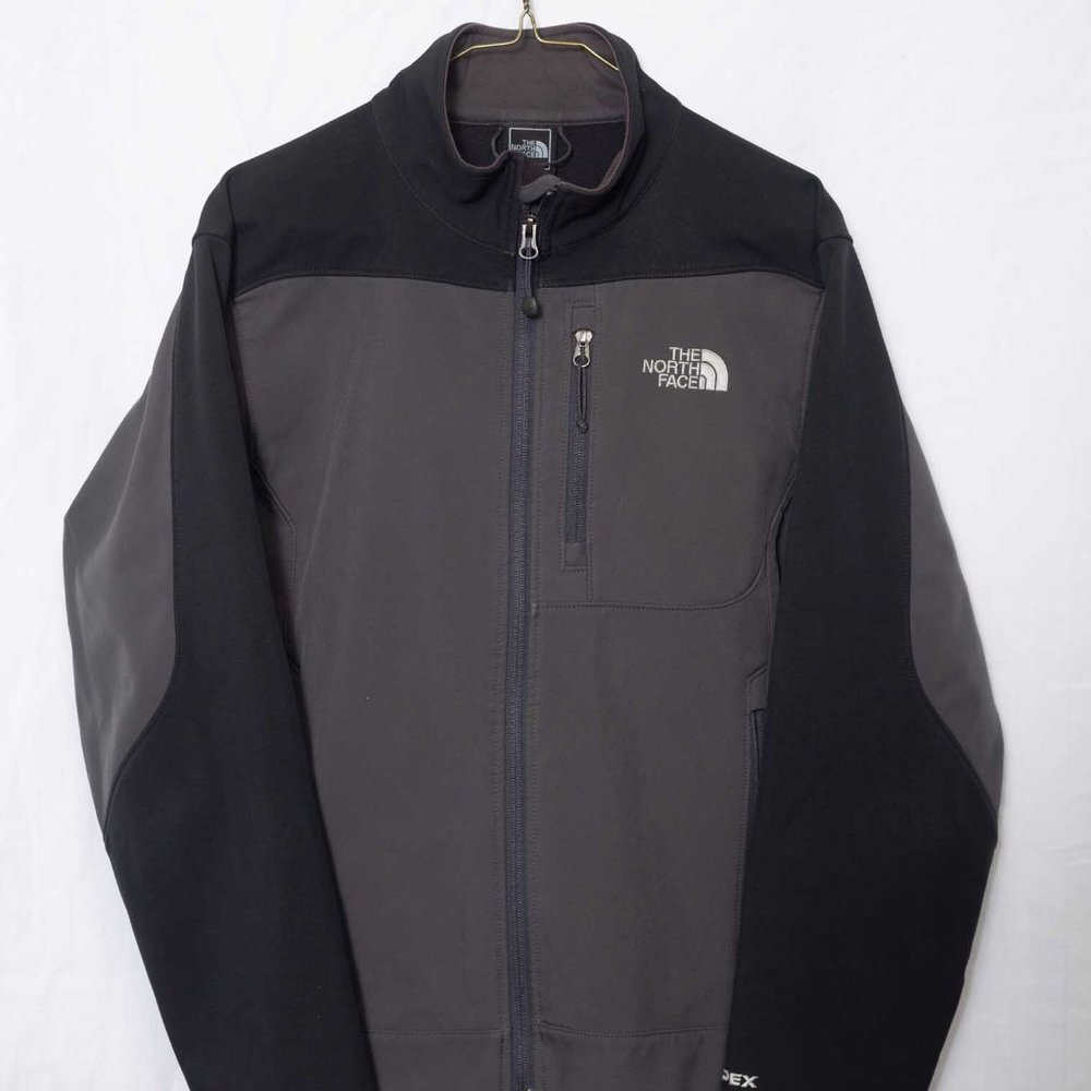 The North Face Apex Black and Gray Winter Jacket Men's Small